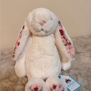 Jellycat my name is blossom cream bunny berry little